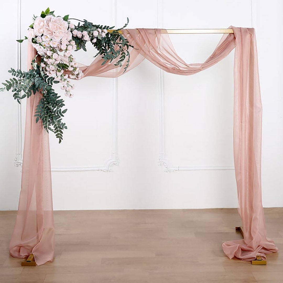 Sheer Organza Curtain Panels, Window Scarf Valance, Curtains for Living ...