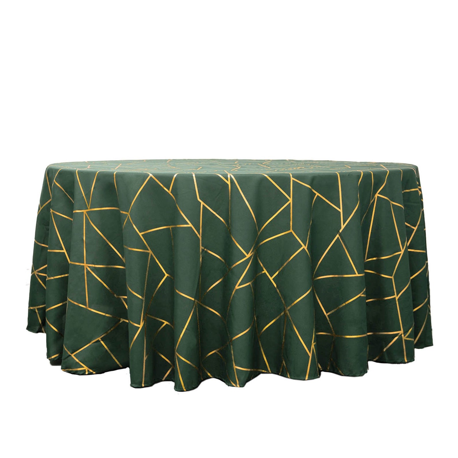 120 Round Polyester Tablecloth Hunter Emerald Green Etsy