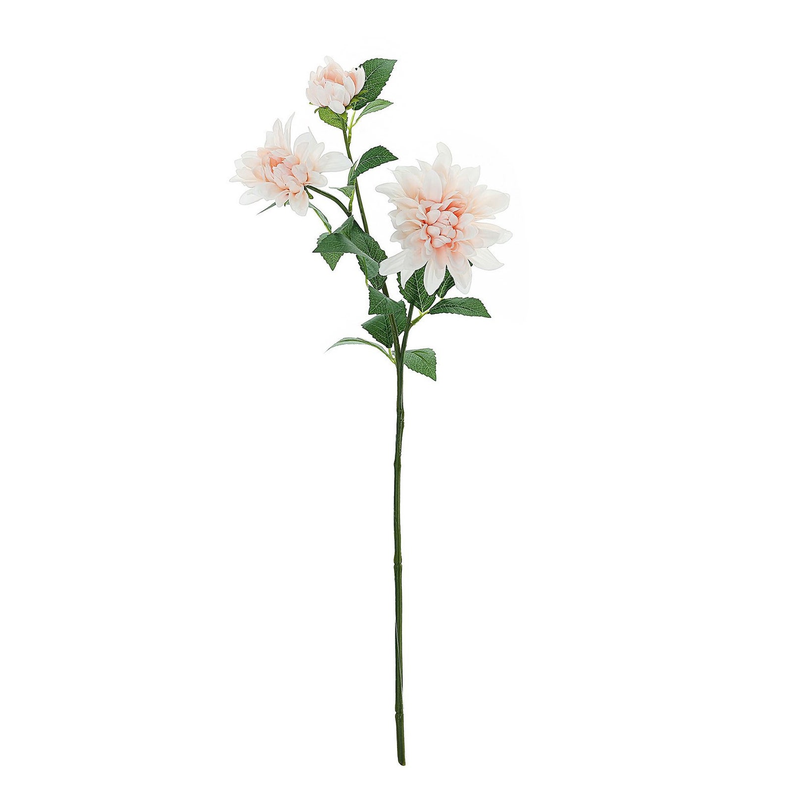 30 Rose Gold Silk Dahlia Artificial Flower Stems DIY - Etsy