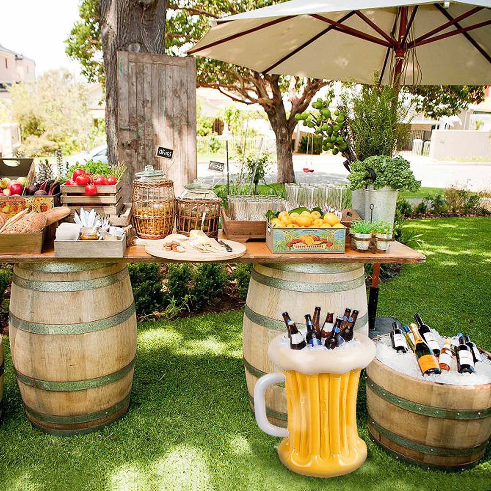 Inflatable Drinks Cooler Ice Bucket for Pool Party Beer Etsy