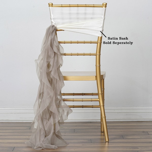 Wedding Chair Sashes Etsy