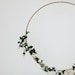 40 Gold Heavy Duty Metal Hoop Wreath, Floral Hoop, Door Wreath, Macrame ...