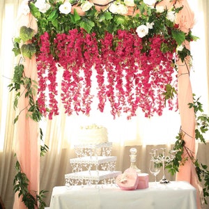 Decorative Vines, Decorative Ivy Leaves, Boho Wedding Decorations,  Botanical Party Decor, Ivy Garland, Pack Of 5