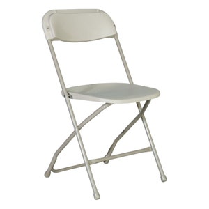 White Spandex Stretch Folding Chair Cover