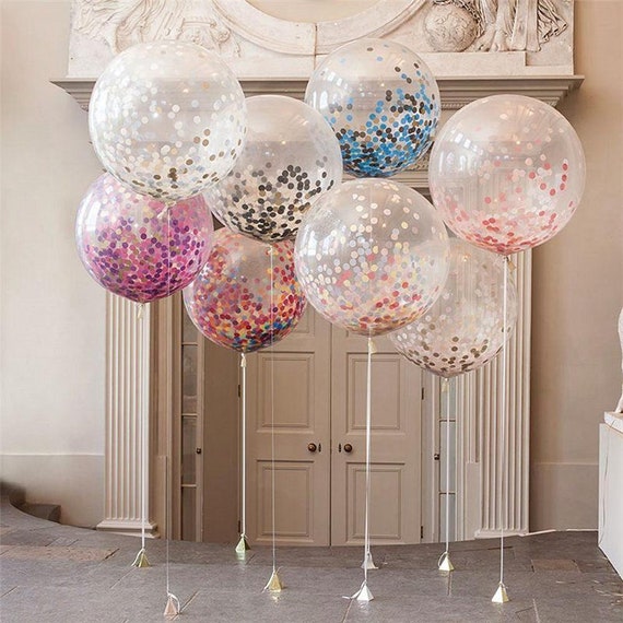 Globos de burbujas transparentes de 36, globos transparentes
