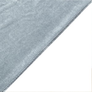 7.5ft Dusty Blue Soft Velvet Fitted Round Wedding Arch Cover, Backdrop ...