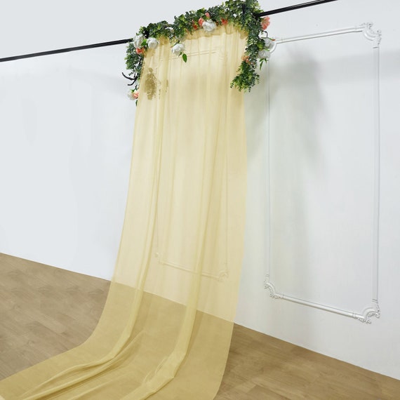 5ftx14ft Wedding Arch Fabric Drape Draping Fabric for Wedding Etsy