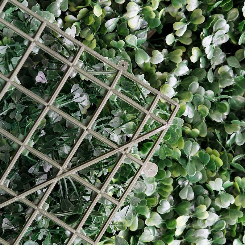 4 Grass Panels, Grass Backdrop, Wedding Backdrop, Baby Shower Backdrop, Wall Mat | Artificial Boxwood Hedge Small Leaves Faux