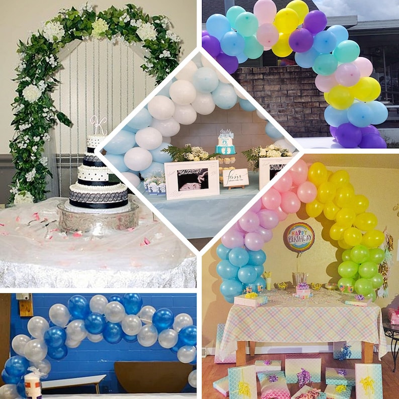 12FT Adjustable Balloon Arch Stand Kit Balloon Garland DIY Etsy