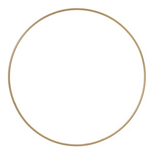 40" Gold Heavy Duty Metal Hoop Wreath, Floral Hoop, Door Wreath ...