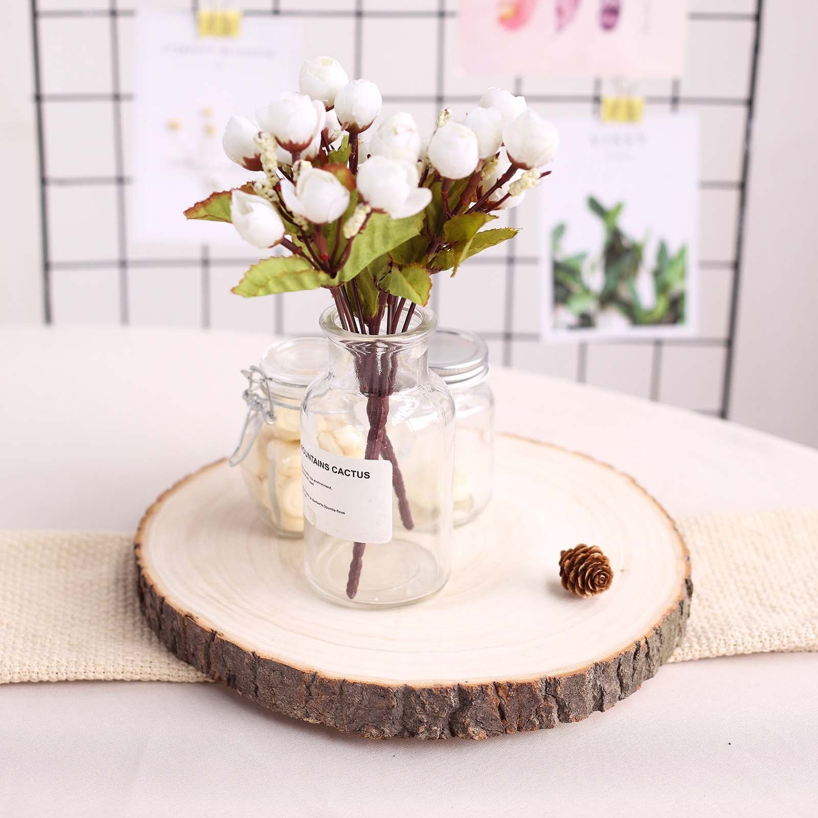 12 Inch Rustic Table Chargers, Wood Chargers, Wood Slab Chargers ...