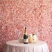 11 Sq ft - 4 Panels Blush Hydrangea Flower Wall Panel For Birthday Party, Wedding Photography Backdrop, Flower Panel, Wedding Decor 