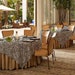 90 Square Black/white Taffeta Leopard Print Table Overlay, Jungle Theme ...