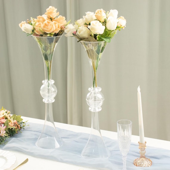 Efavormart 6 Pcs Wholesale Bridal Wedding Foam Bouquet Holders for Vase Centerpieces, Size: 7, Other