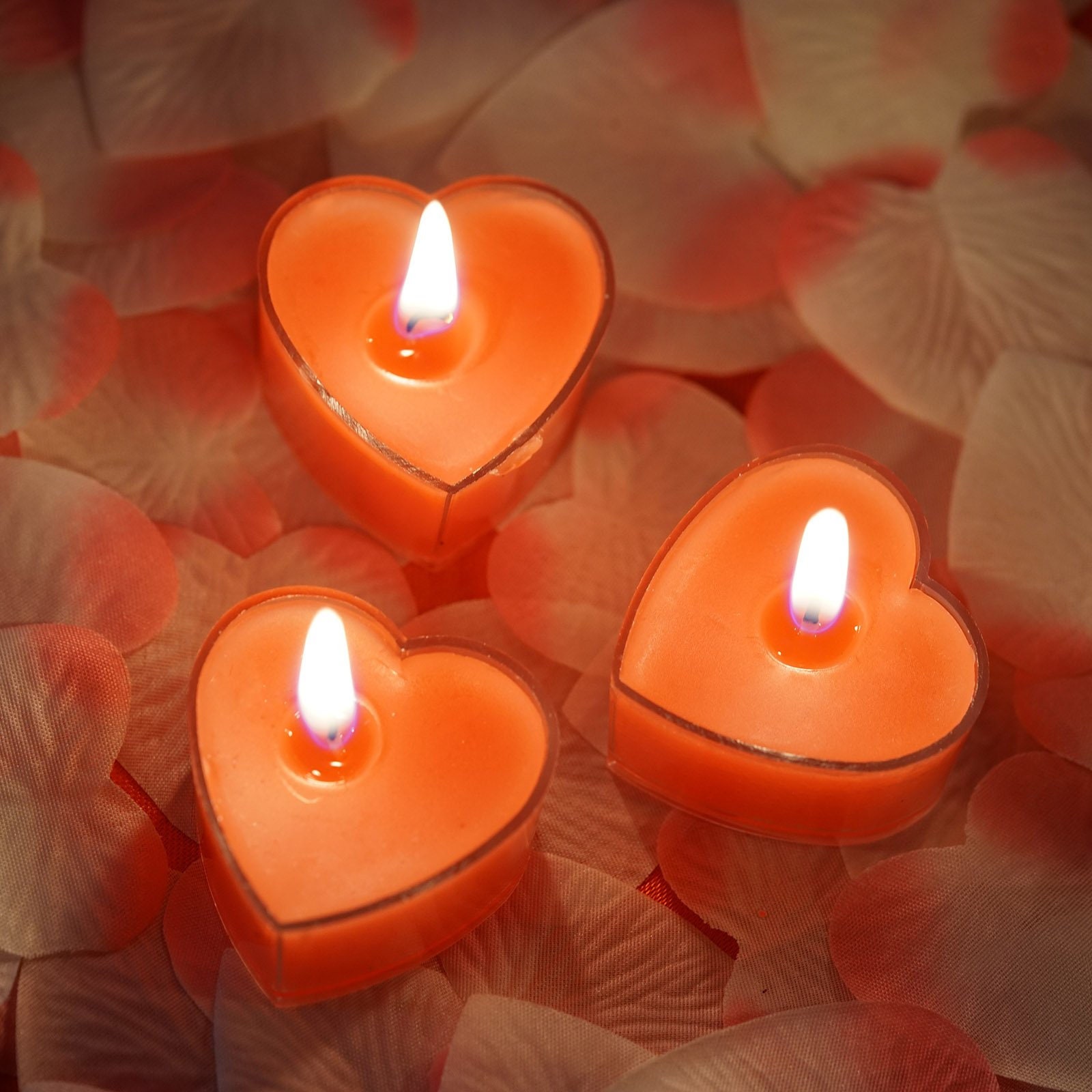 Unscented Tealight Candle White  Red  Candles  Light for Wedding Party Neu 