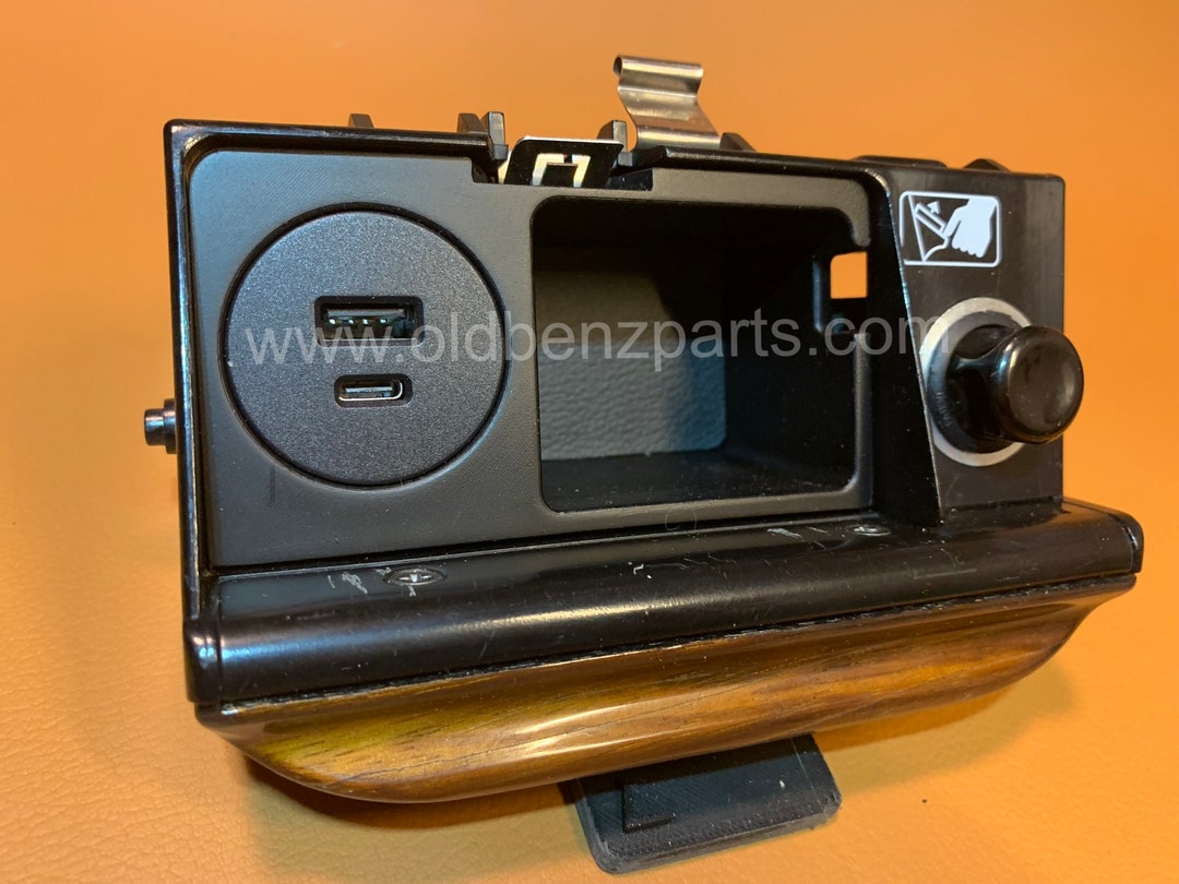 Mercedes Benz W124 Ashtray Conversion Kit to USB Charger Mod, First Series, Coin Slot Etsy