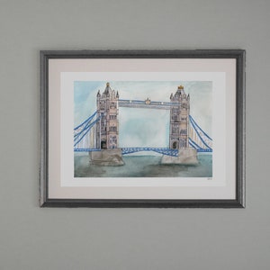 London Tower Bridge Print image 3