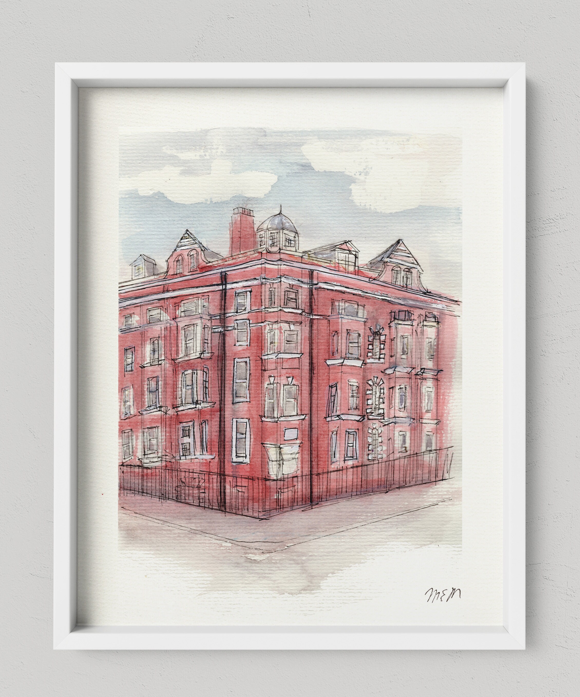 Marylebone London Art Print