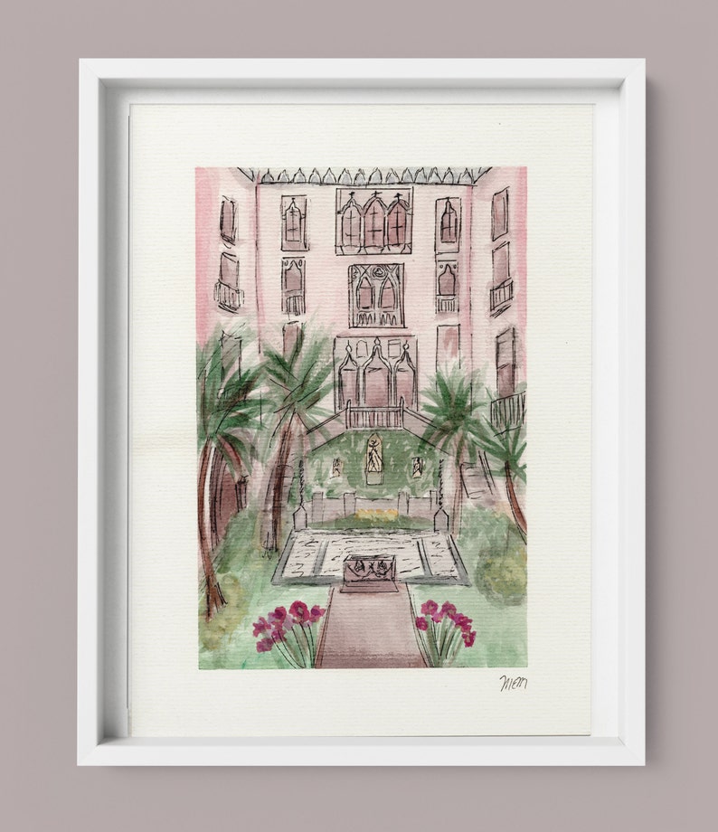Isabella Stewart Gardner Museum Print image 2