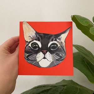 Cat card/Blank inside