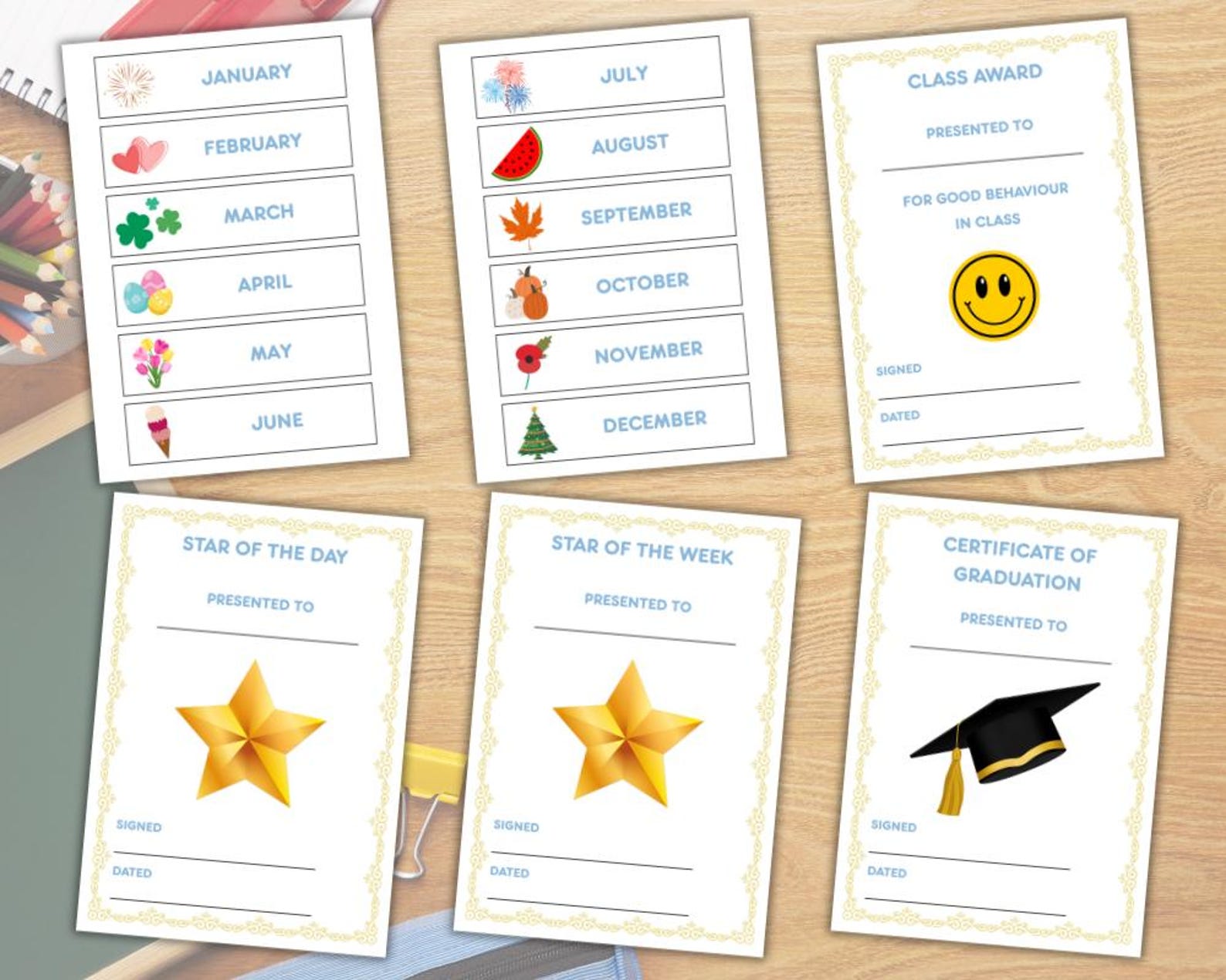 Teacher Pretend Play Set: 30-page Classroom Roleplay Kit (A4 Printable ...