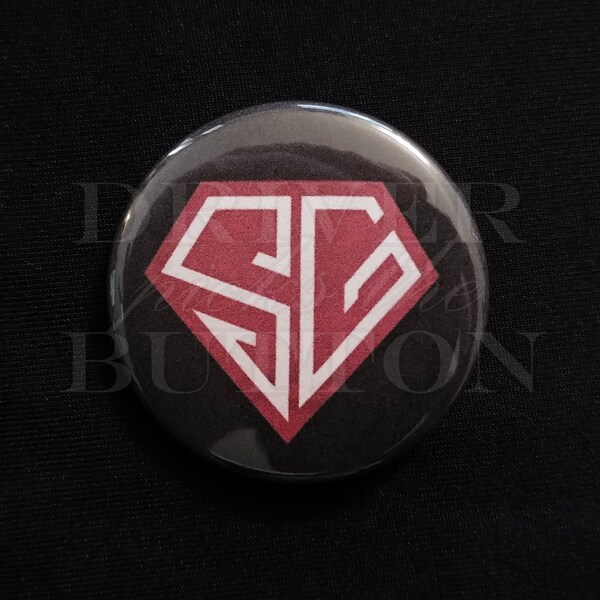 Venture Bros Shallow Gravy band logo pinback button, 1.5"