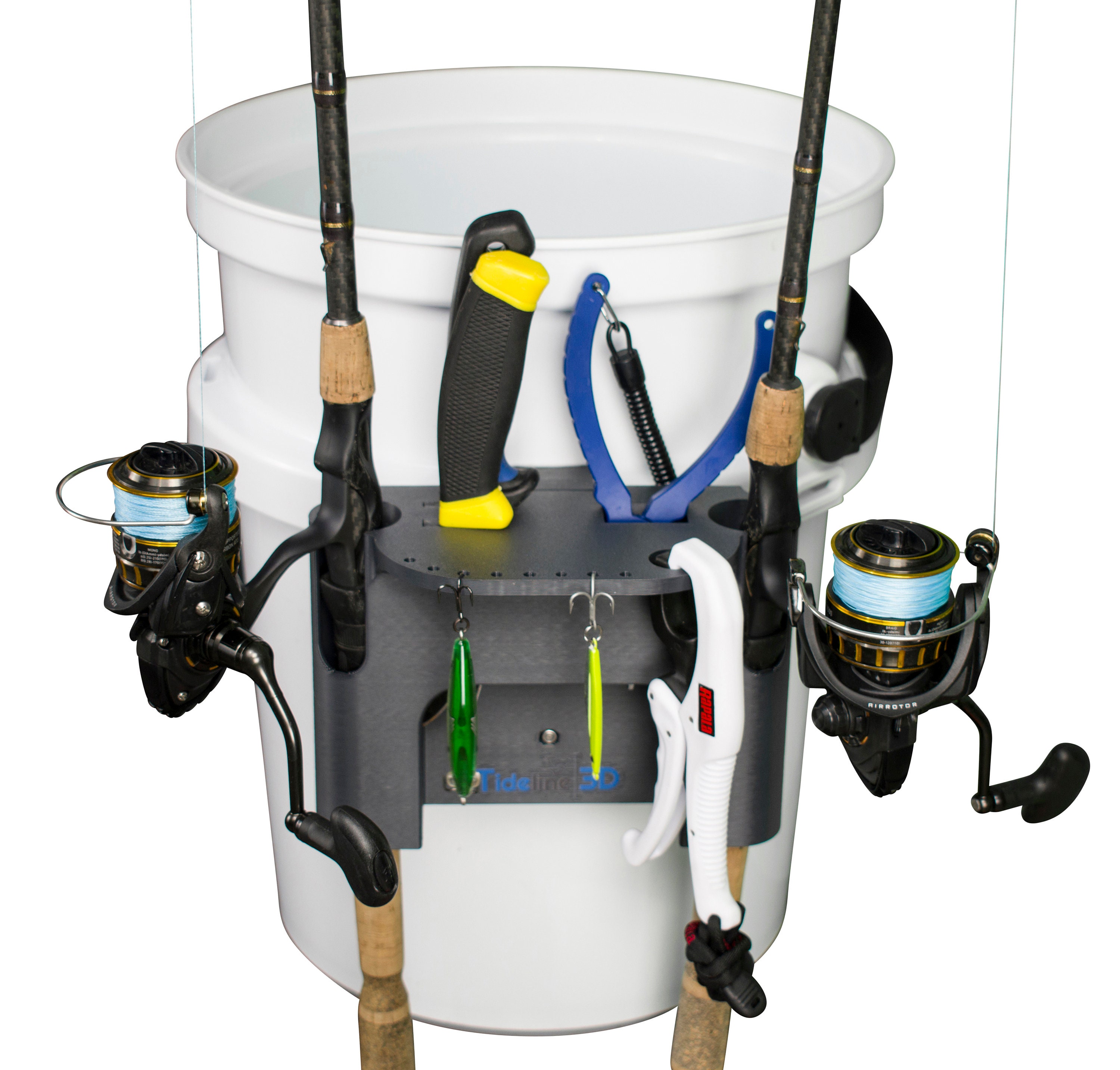 Fishing Rod Holder for YETI Loadout Bucket 