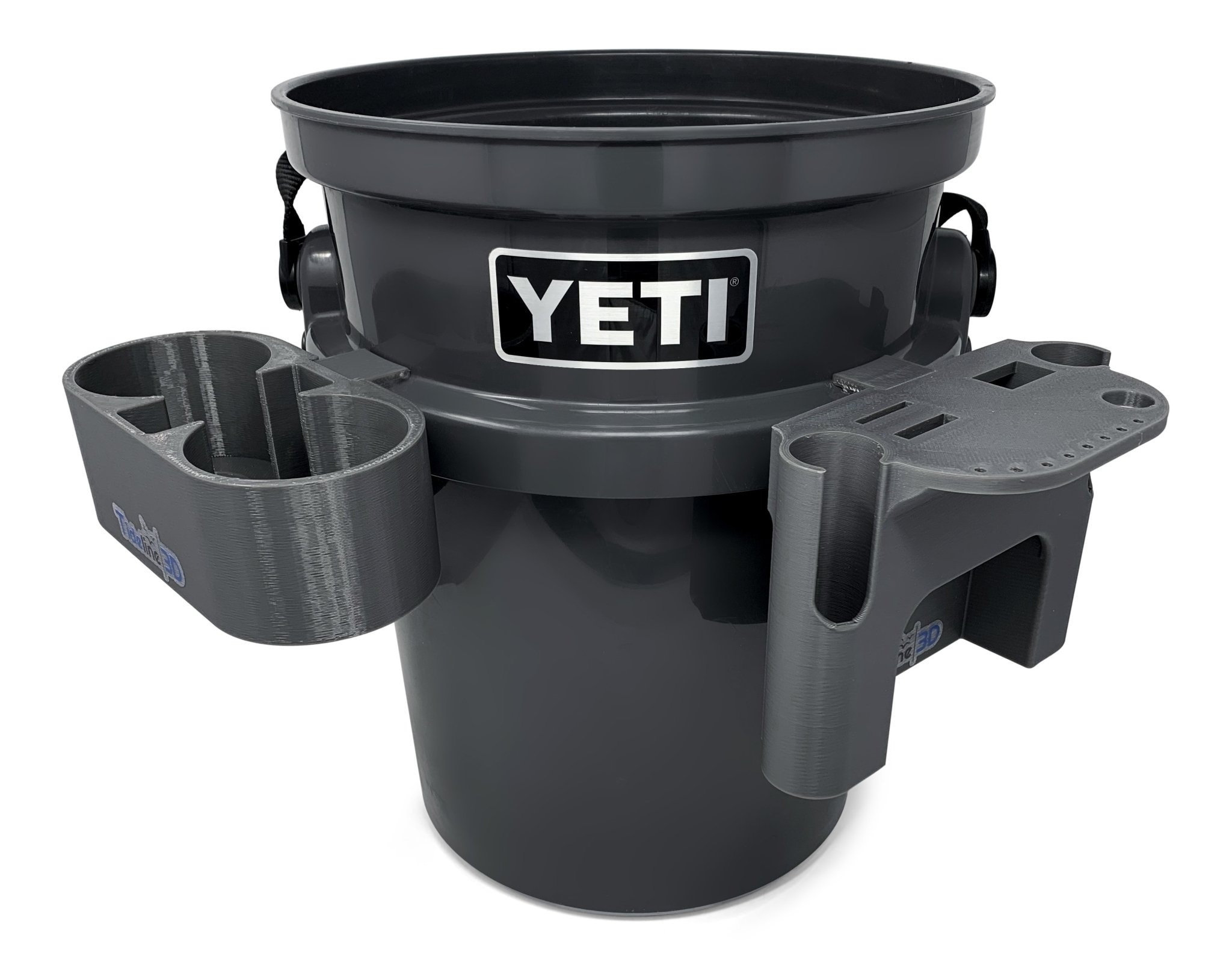 Drink & Phone Holder for YETI Loadout Bucket 