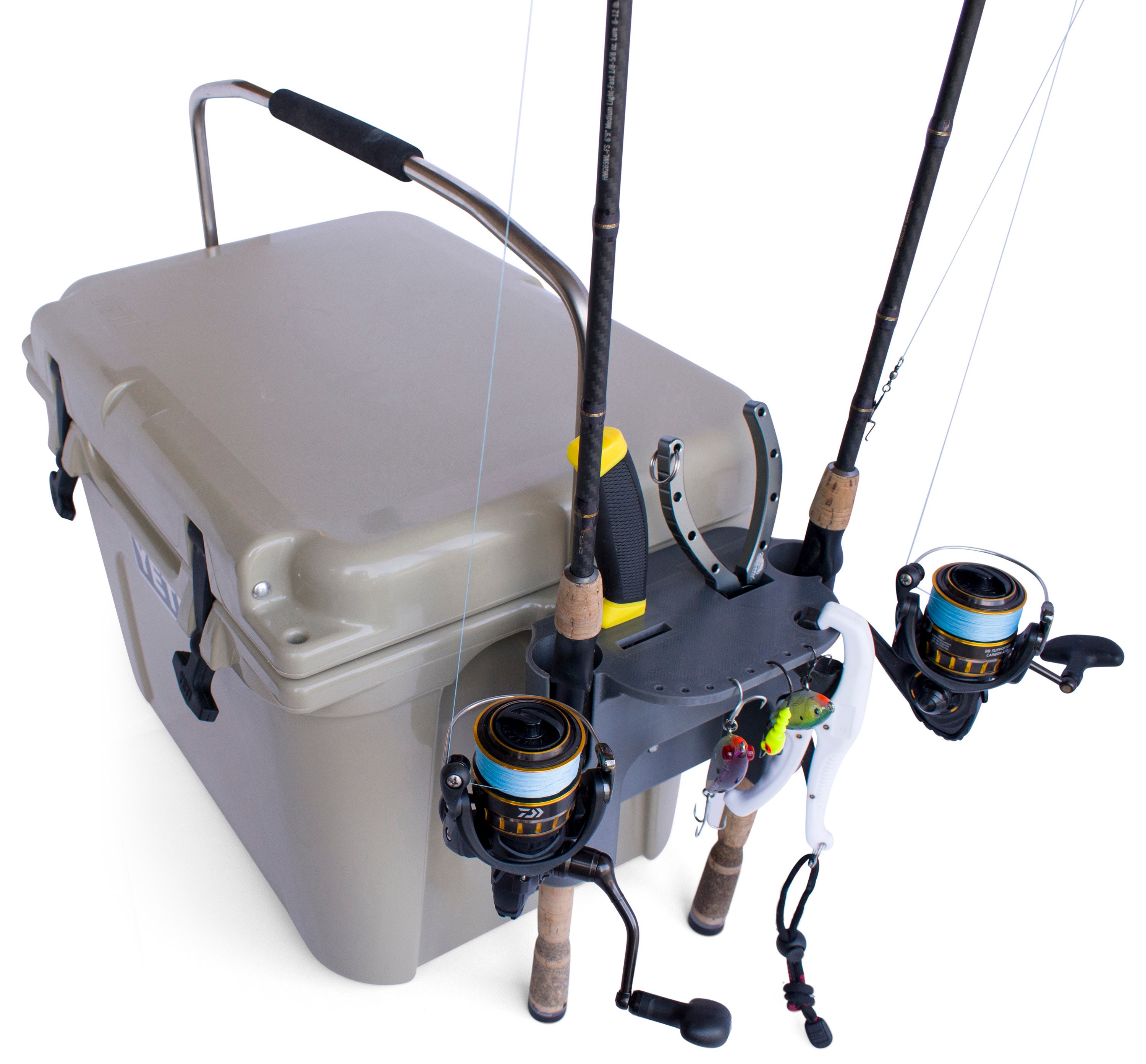 Casthitch Portable Magnetic Fishing Rod Holder Pole Rack Fly Rod