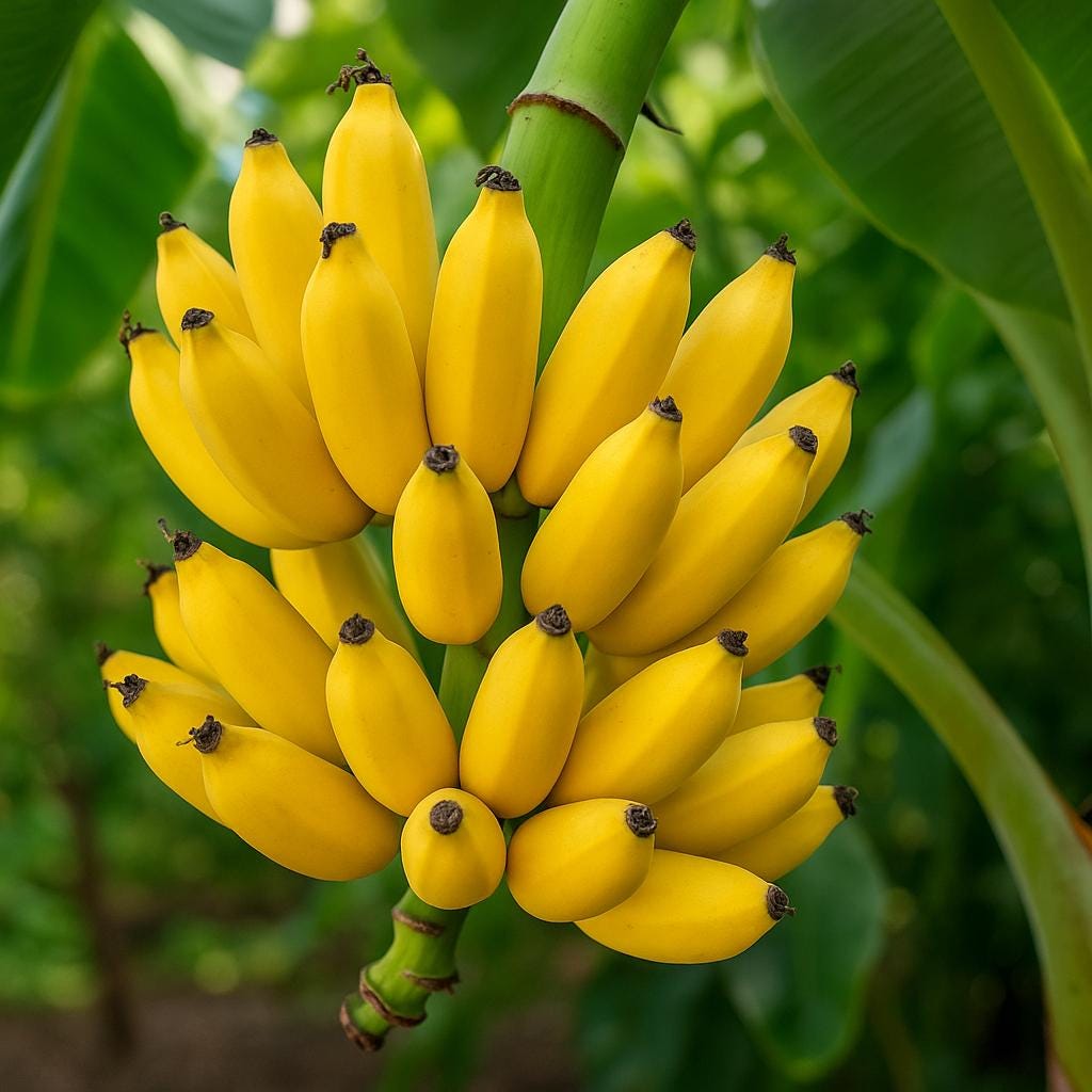 Musa Dwarf King Banana Tropical Fruit Trees - Etsy