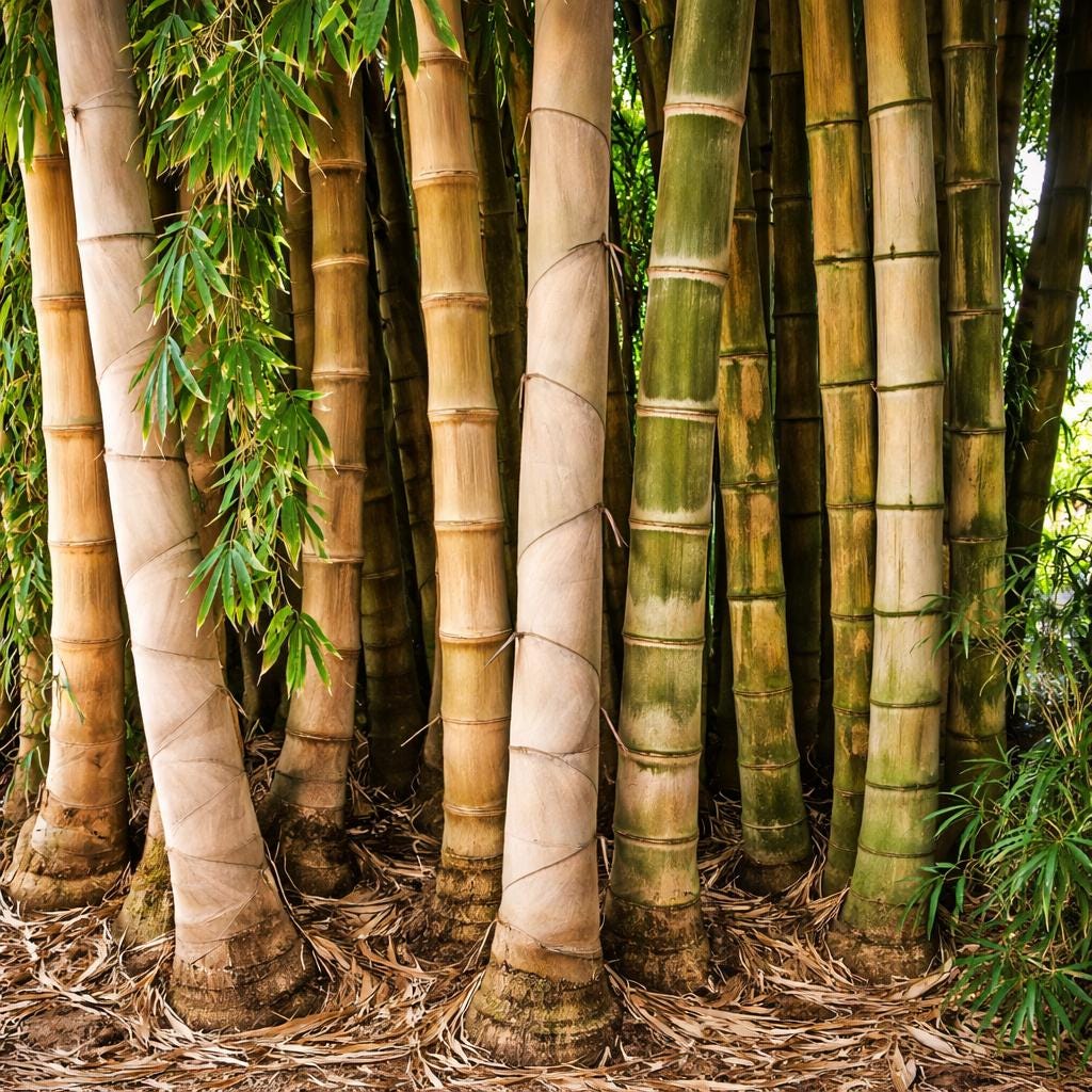 50 Dendrocanus Structu Bamboo Privacy Garden Clumping Shade Screen ...