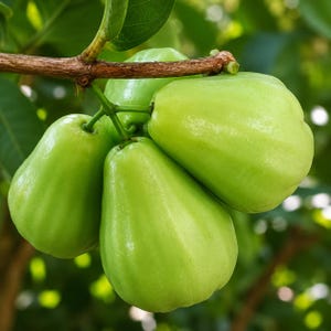 Green Diamond Wax Apple Fruit Tree - Rare Tropical Fruit Live Plant