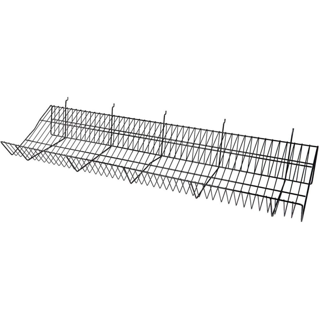 Shelf Slatwall Pegboard 48 X 12 X 6 Etsy