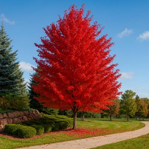 5 Red Maple Acer x Freemanii Autumn Blaze Hybrid Tree Seeds For Planting
