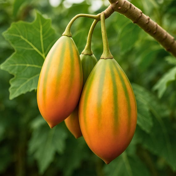 Oak Leaf Papaya Seeds: Rare Tropical Fruit Tree, Exotic Foliage