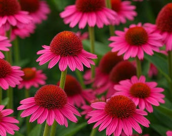 50 Candy Coneflower Seeds: Echinacea Perennial Flowers