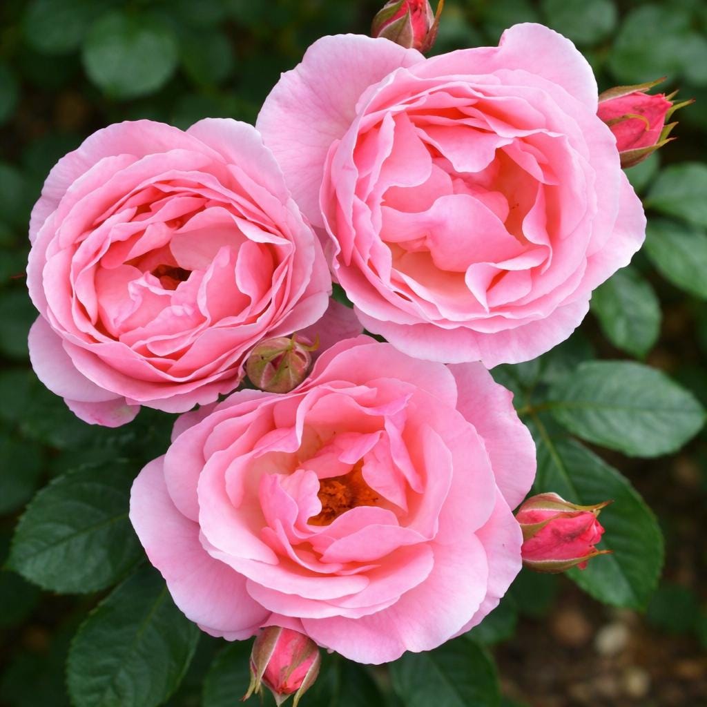 Pink Queen Elizabeth Rose Live Plants - Etsy