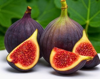 Texas Blue Giant Fig Seeds: Rare Heirloom Fruit Tree