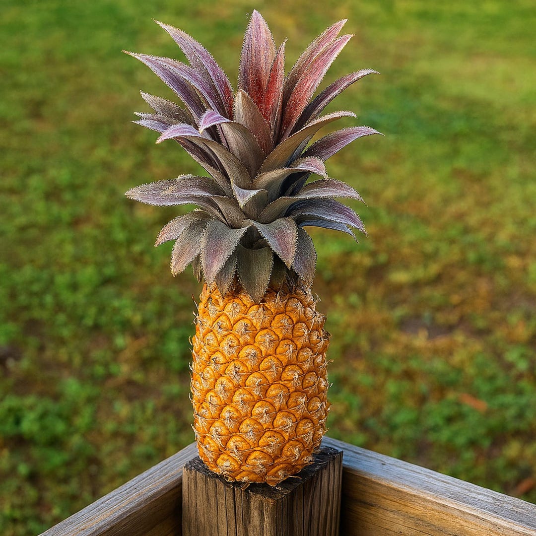 Antigua Black Pineapple Seeds (15+): Rare Sweet Tropical Fruit - Etsy