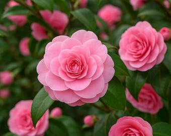 Marie Bracey Spellbound Camellia Japonica Live Plant: Fragrant