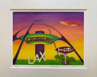 LAX Encounter: Signed Limited Edition Giclee Print