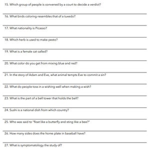 Memory Sparks: Printable Random Trivia for Dementia &amp; Alzheimer's - Etsy