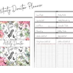 Assisted Living Activities Planner: Organize and Enhance Daily Life for Seniors