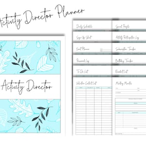 Senior Living Activity Director Planner: Organize, Enhance and Enhance Engagement for Seniors