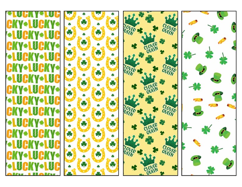 Printable St. Patrick’s Day Bookmarks | Fun & Festive Bookmarks for ...
