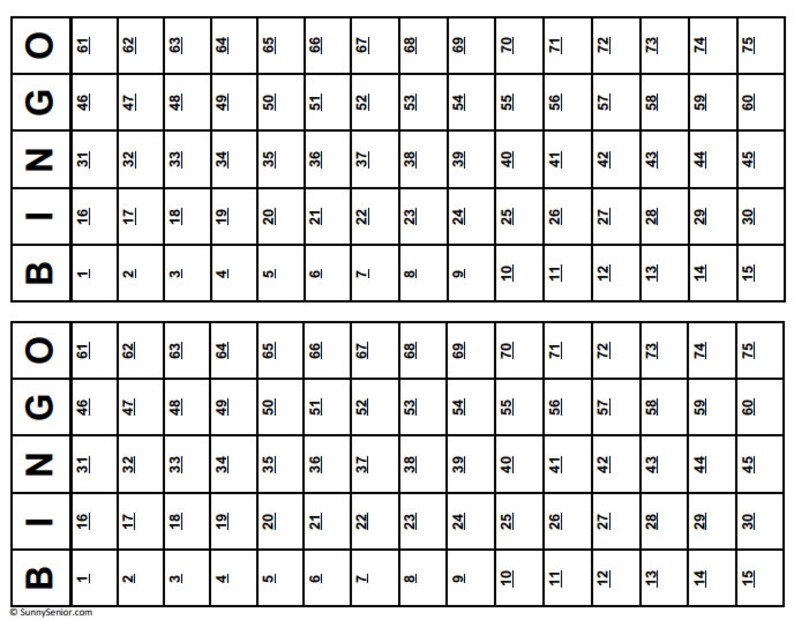 the Bingo King With These Printable Cards 1000 Pack Etsy