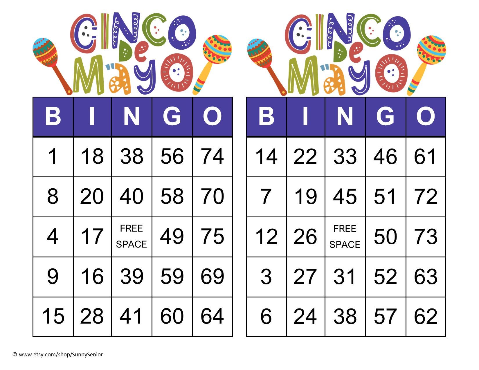 1000 Printable Cinco De Mayo Bingo Cards – Includes Calling Cards & Tracker - Etsy 1000-printable-cinco-de-mayo-bingo-cards-includes-calling-cards-tracker-etsy