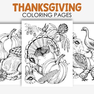 Thanksgiving Coloring Pages - A Festive Art Adventure!