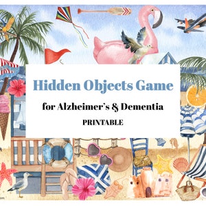 4 Engaging Hidden Objects Puzzles for Dementia