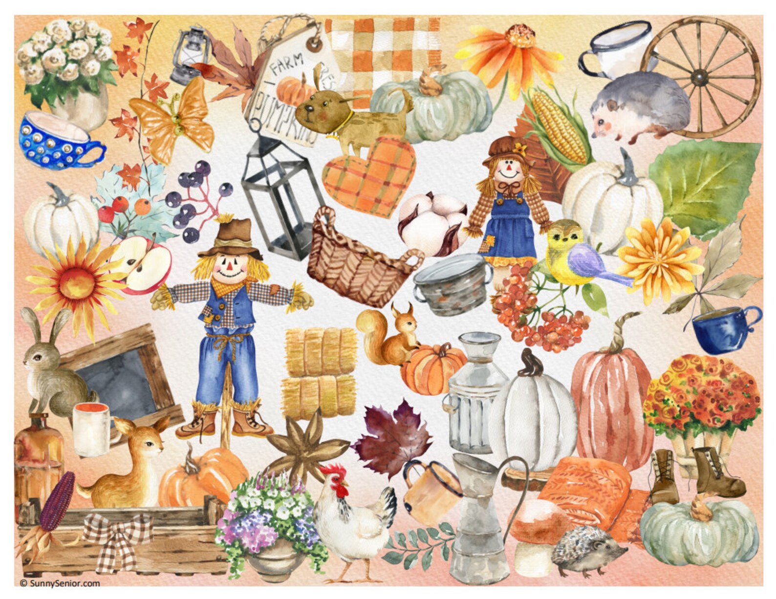 4 Printable Hidden Objects Game: Mental Exercise for Dementia - Etsy